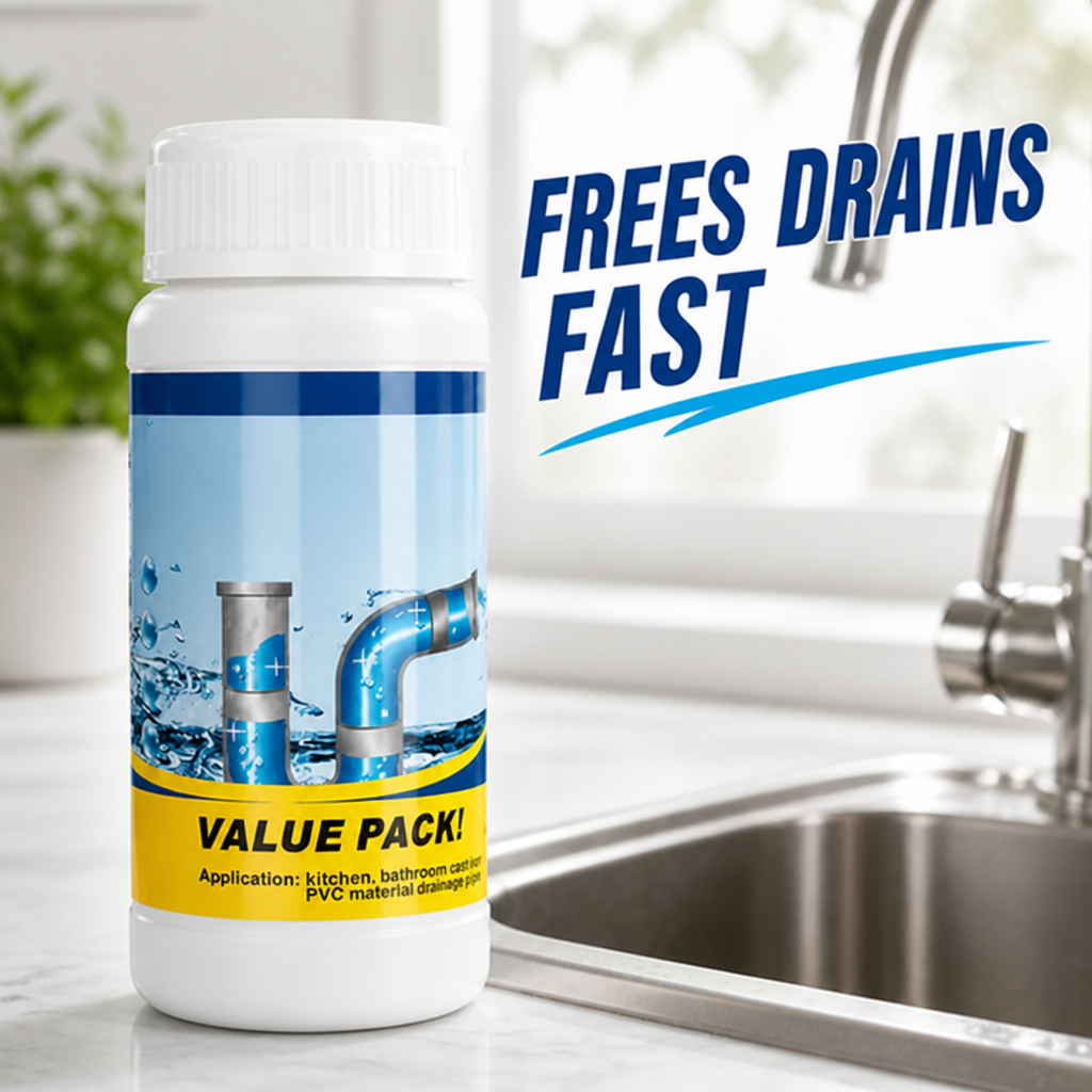 PureStream™ — Fast-Acting Foam That Frees Your Drains and Fights Odors Instantly