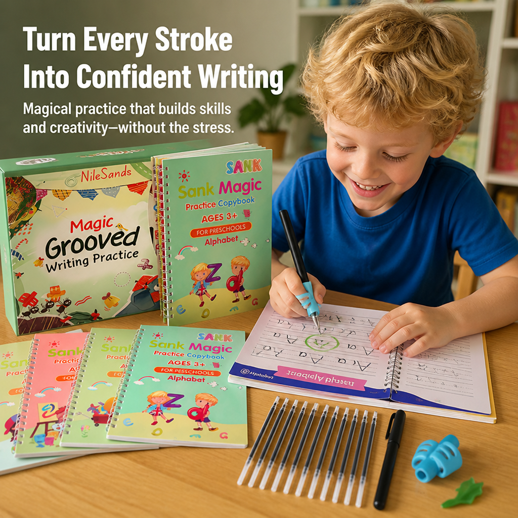 PenCraft Magic™ — Guide Messy Letters Into Neat, Confident Handwriting Kids Practice on Their Own