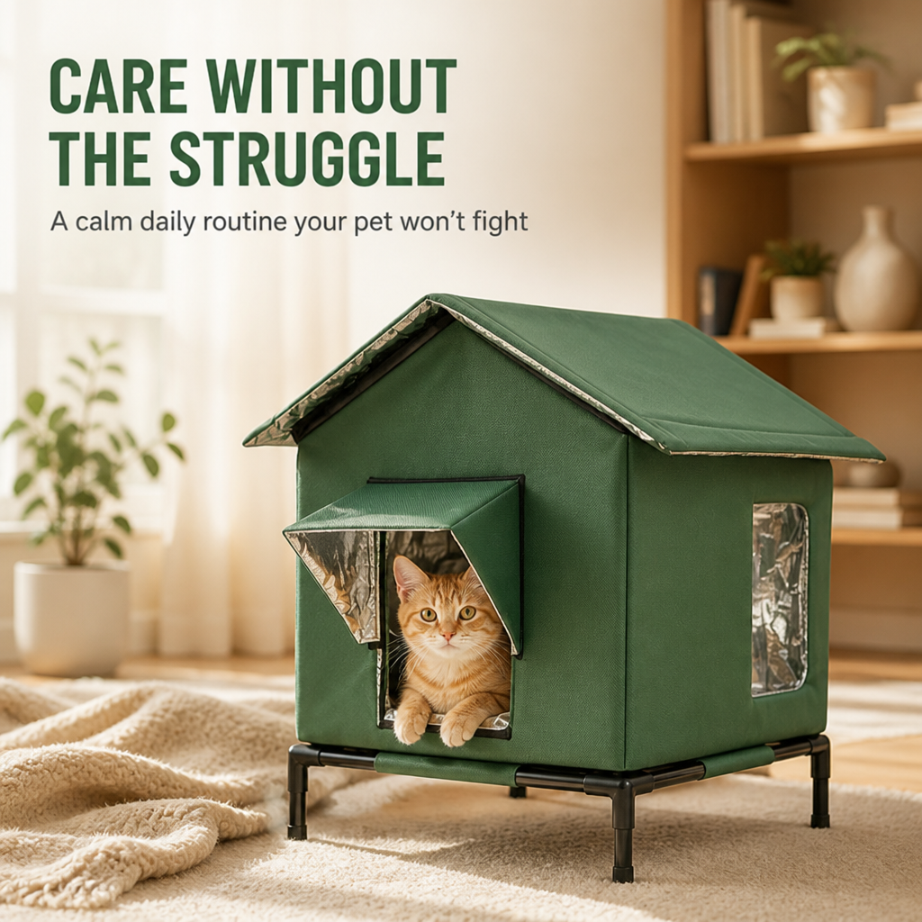 PurrShelter™ — Give Your Cat a Warm, Dry Sanctuary They’ll Choose Every Time