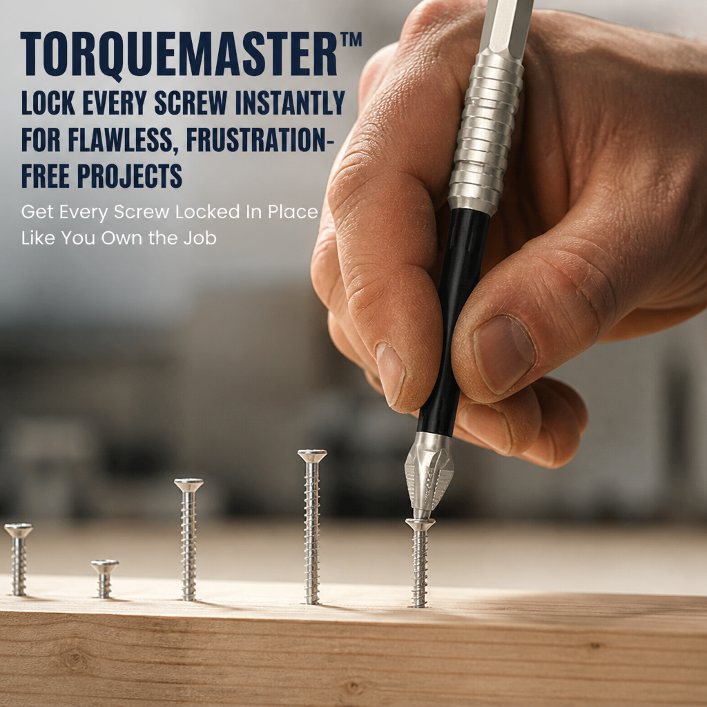 TorqueMaster™ — Lock Every Screw Instantly for Flawless, Frustration-Free Projects