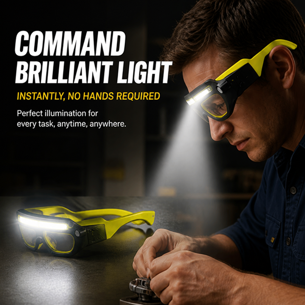 LumaForge™ — Command Brilliant Light Instantly, No Hands Required