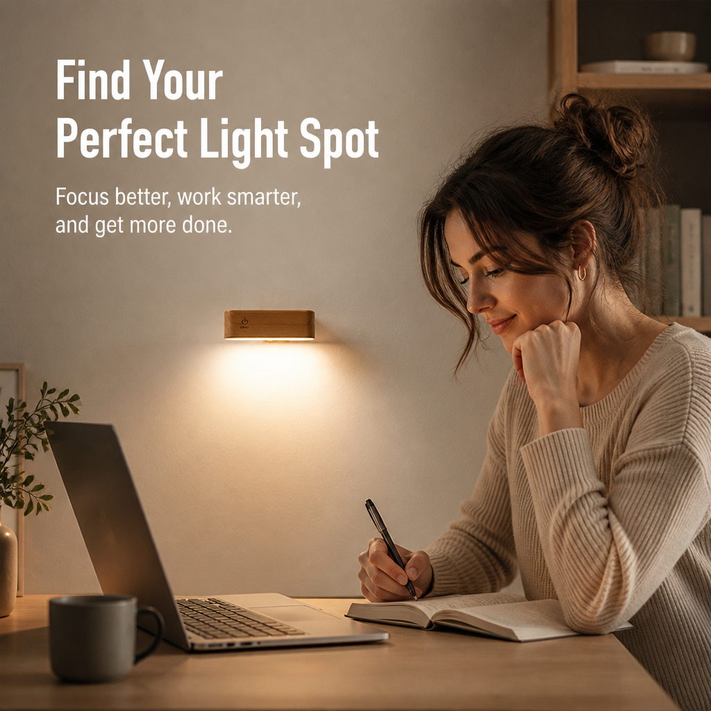 VeloLumina™ Magnetic Lamp — Effortlessly Command Perfect Light and Unleash Laser-Sharp Focus