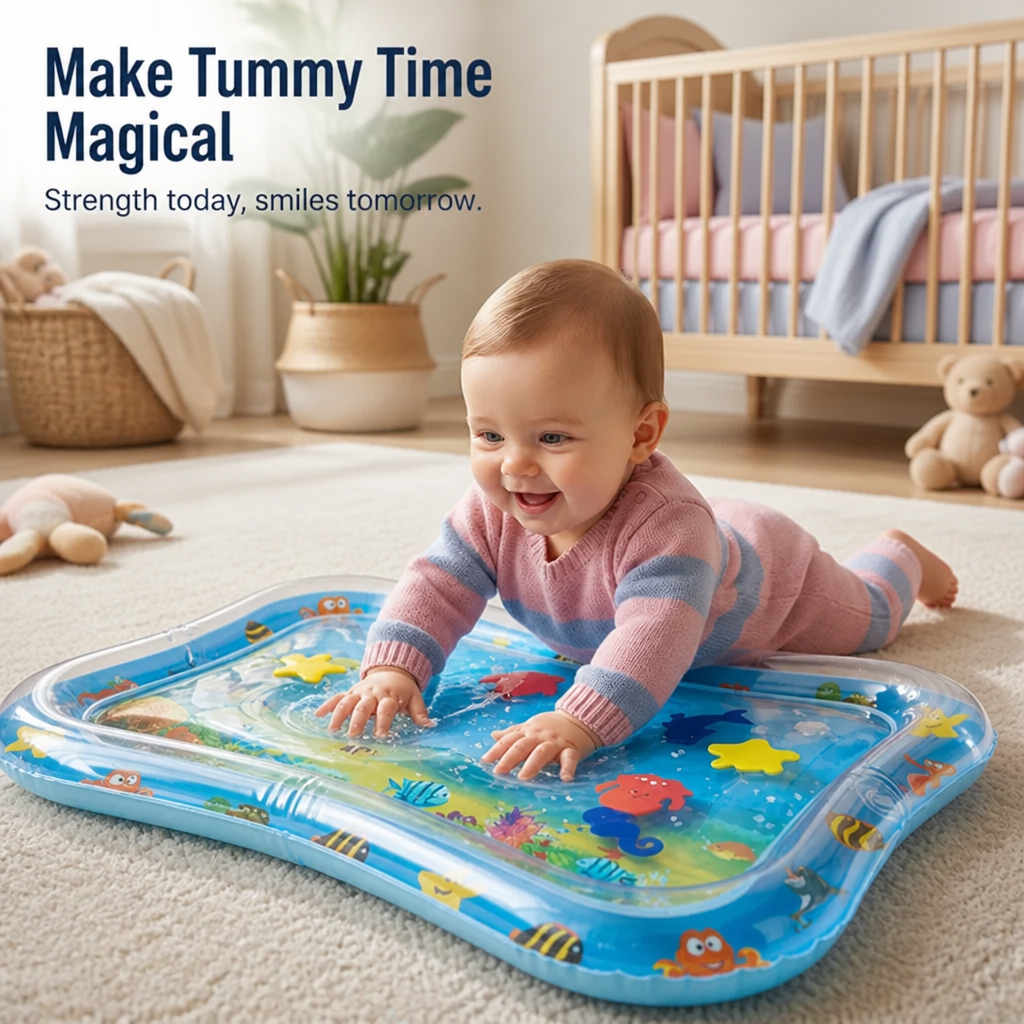 AquaNest™ — Transform Tummy Time into a Captivating Journey of Strength and Joy