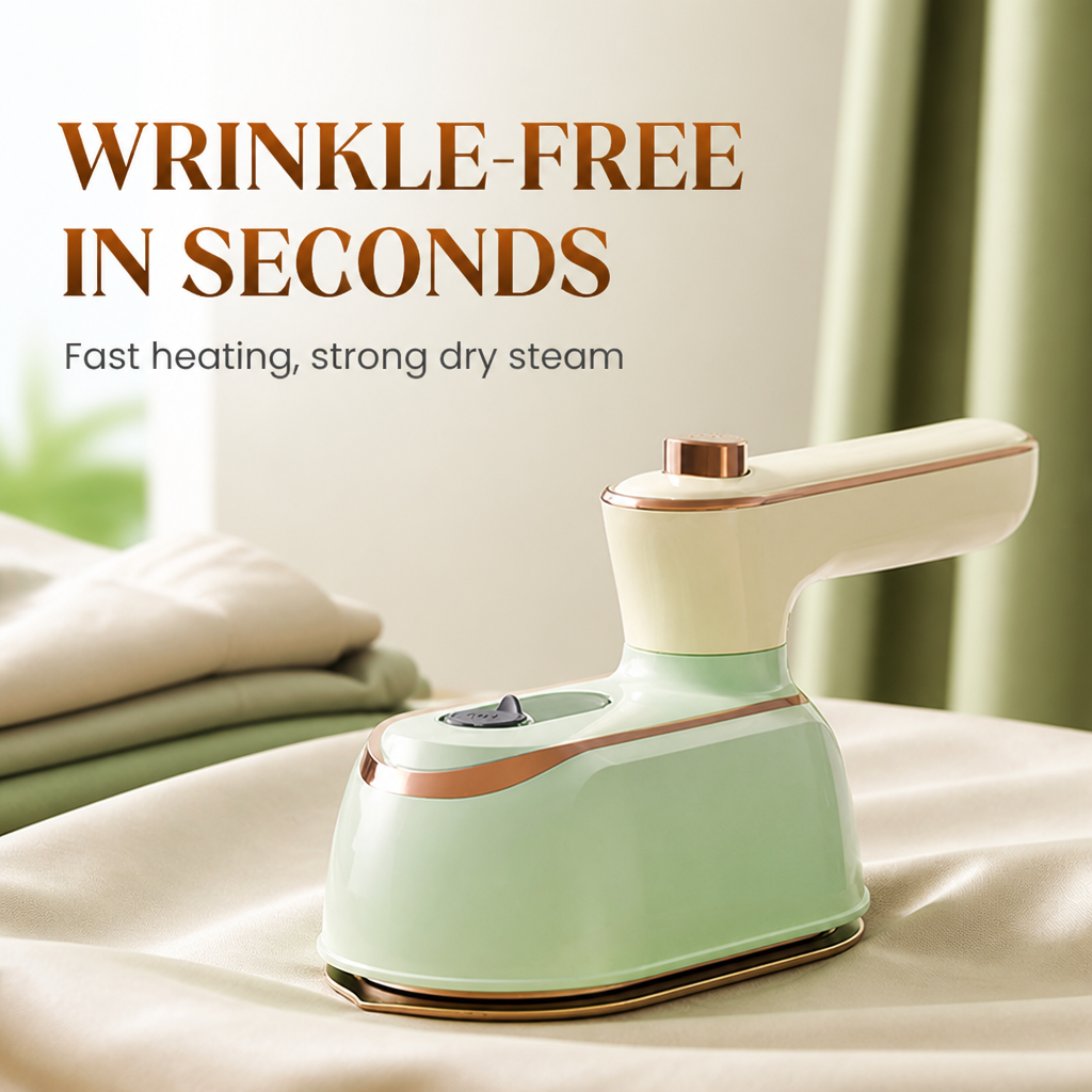 TitanSteam™ — Own Every Outfit with Speedy, Wrinkle-Free Confidence