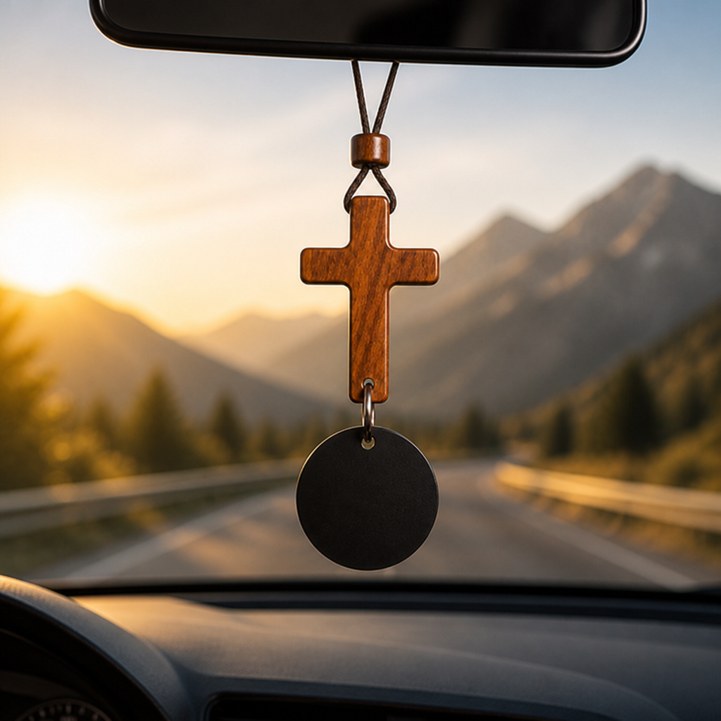 SpiritRise™ — Ignite Unshakable Faith and Calm on Every Drive