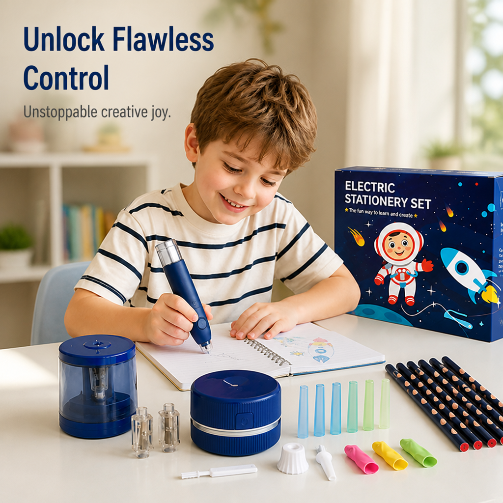 Artiva™ Electric Pencil Set — Unlock Flawless Control and Unstoppable Creative Joy