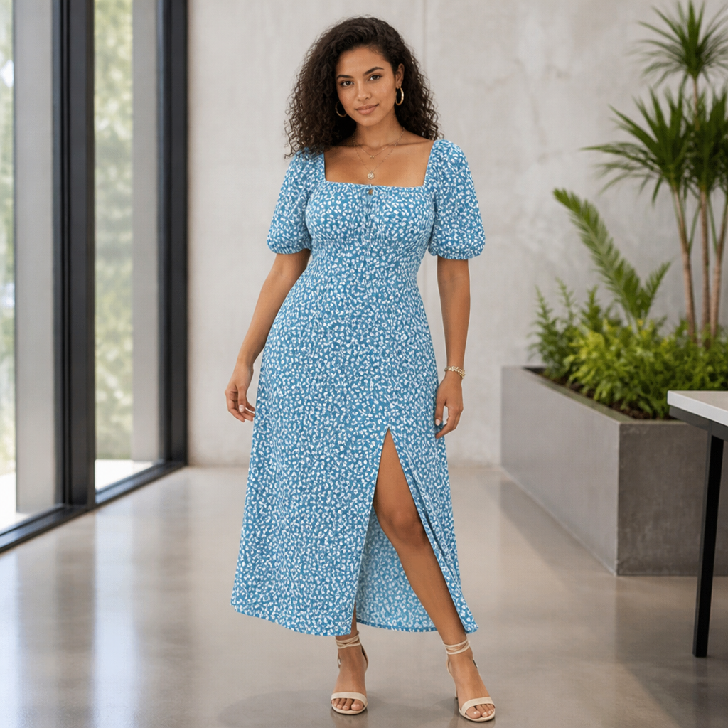 SereniFlair™ Dress — Breeze Through Your Day with Effortless Comfort and Head-Turning Style
