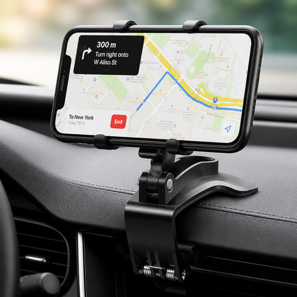 GripDrive™ — Keep Your Phone Rock-Solid for Safer, Stress-Free Driving