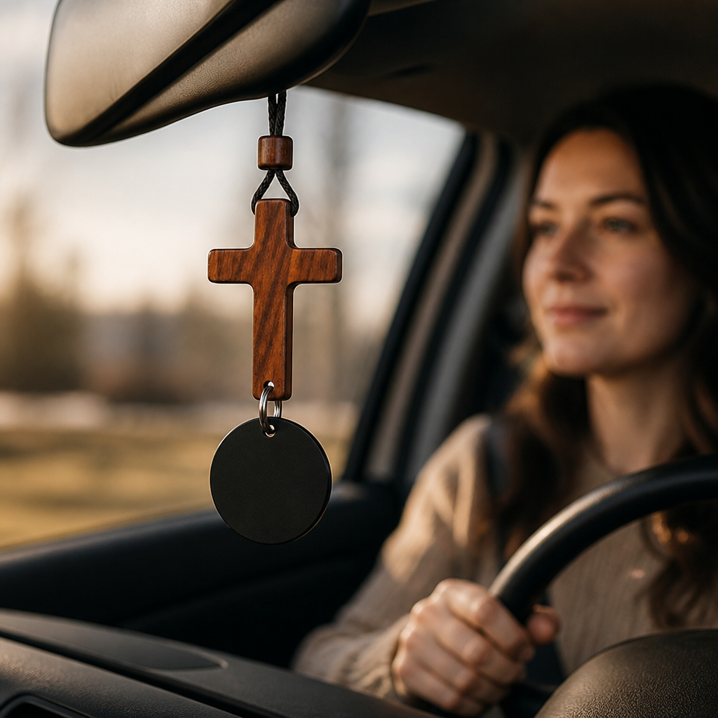 LuminaFaith™ — Transform Your Drive into a Daily Source of Calm and Strength