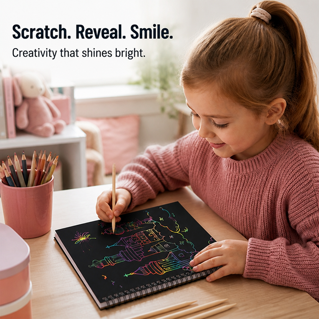 ColorFlare™ — Ignite Your Imagination with Every Vivid Scratch