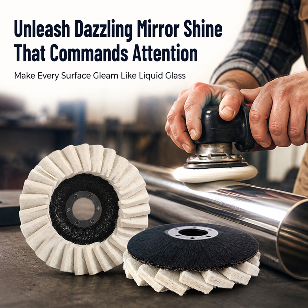 LumaSheen™ Wool Polishing Disc — Unleash Dazzling Mirror Shine That Commands Attention Every Time