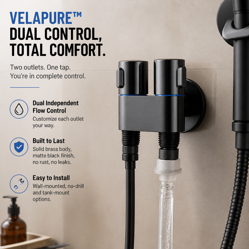 VelaPure™ — Take Complete Control and Transform Your Shower into a Personal Sanctuary