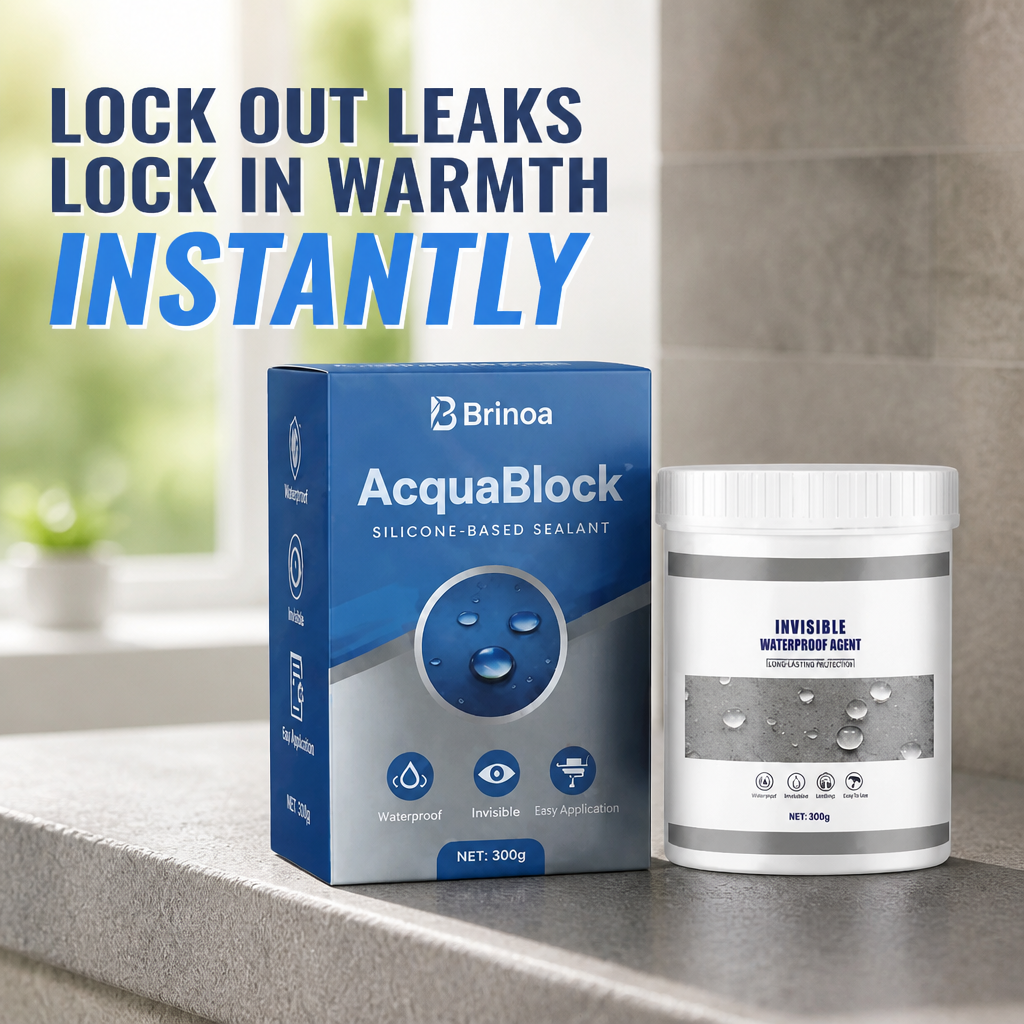 HydroSeal™ Invisible Shield — Lock Out Leaks and Lock In Warmth Instantly