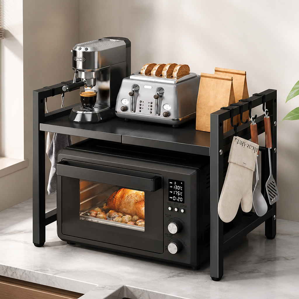VersaShelf™ — Finally Claim the Kitchen Space You Deserve with Style and Strength