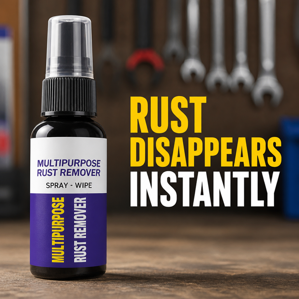 RevitaShine™ — Watch Rust Disappear and Bring Your Metal’s True Shine Back Instantly