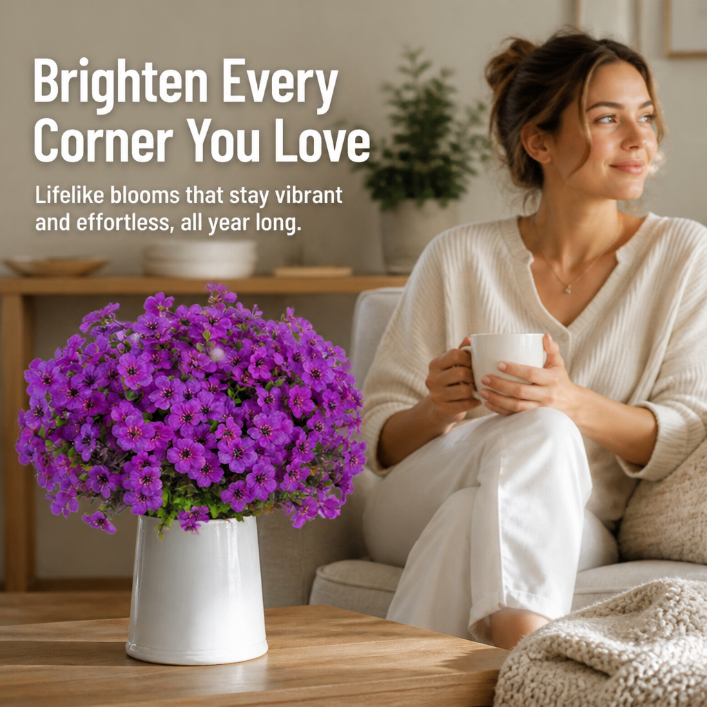 VivaBloom™ — Let Your Space Glow with Effortless, Everlasting Radiance