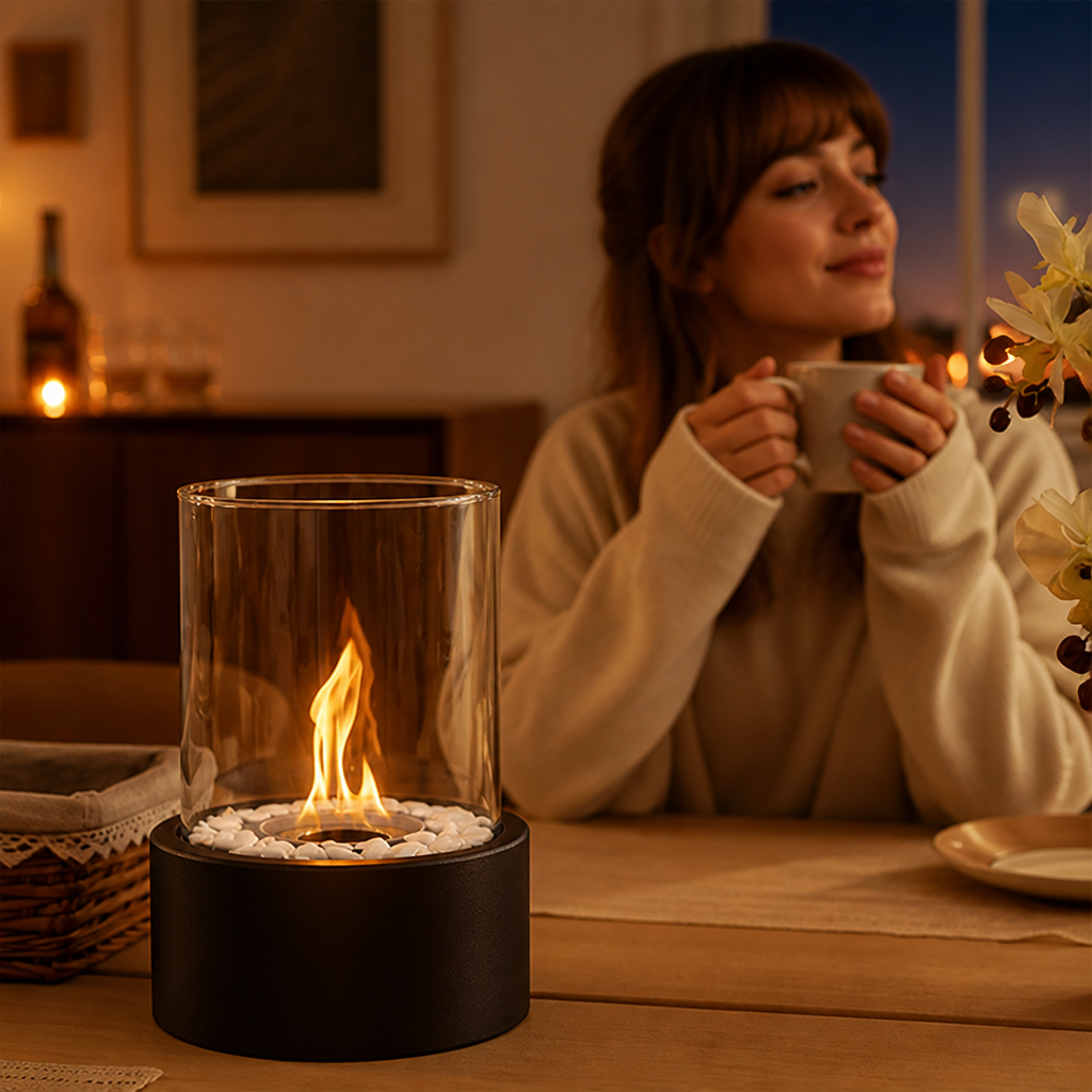 EmberMist™ — Unleash Cozy, Smokeless Warmth Anywhere You Go