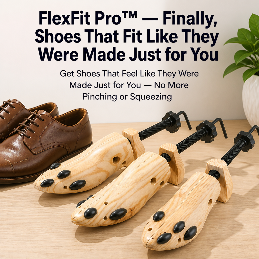 FlexFit Pro™ — Finally, Shoes That Fit Like They Were Made Just for You