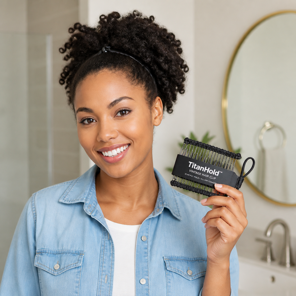 TitanHold™ — Rock-Solid Grip for Thick Hair That Feels Effortless All Day