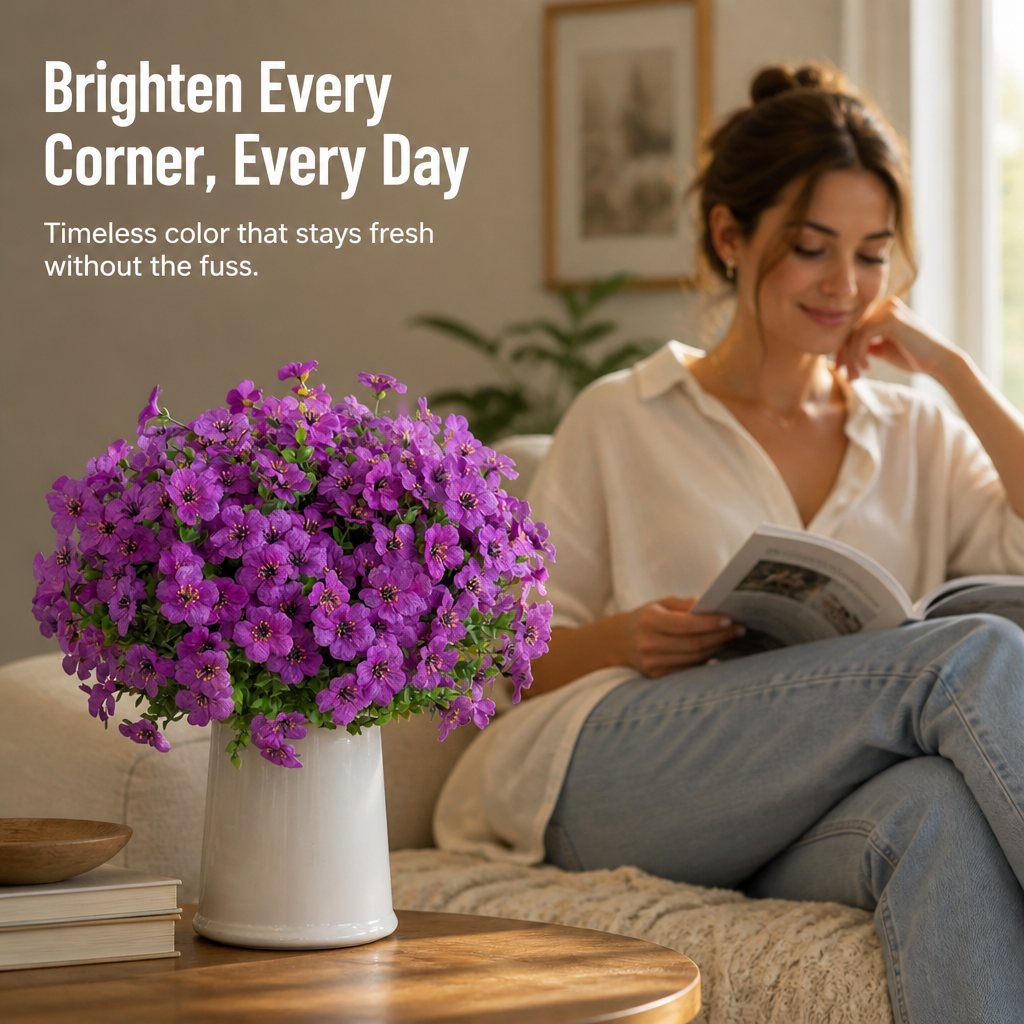 RadianceFlo™ — Brighten Any Room With Real-Touch Blooms That Never Fade or Wilt