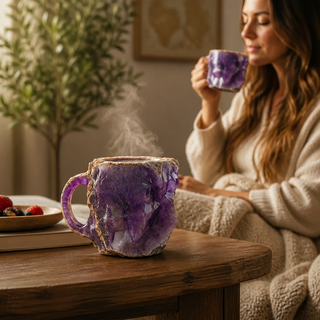 CrystalLuxe™ — Turn Every Sip into a Warm Hug of Natural Elegance