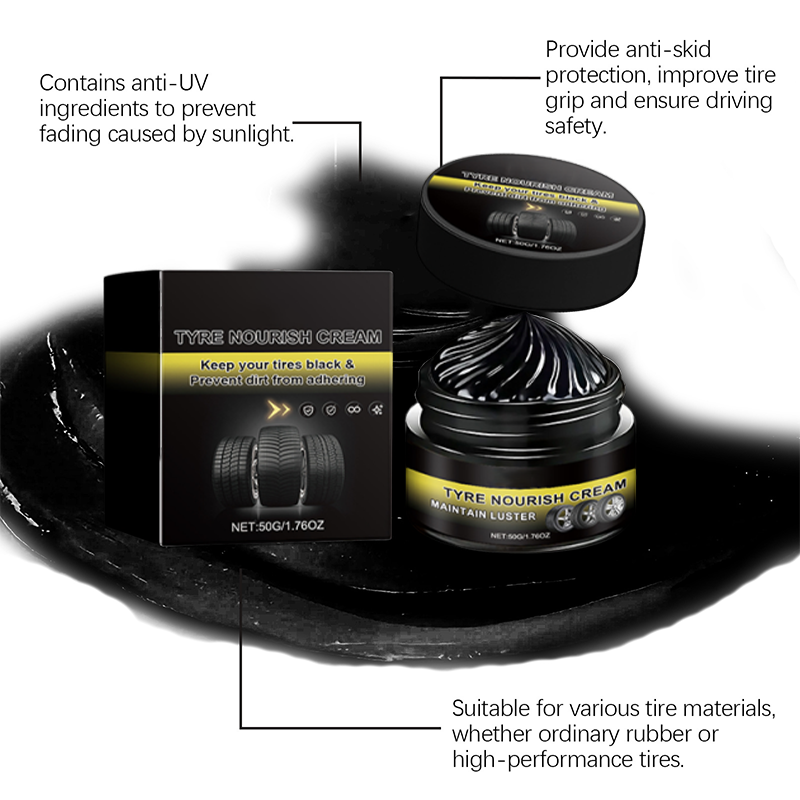 Deep Gloss and Long-Lasting Protection for Your Tires