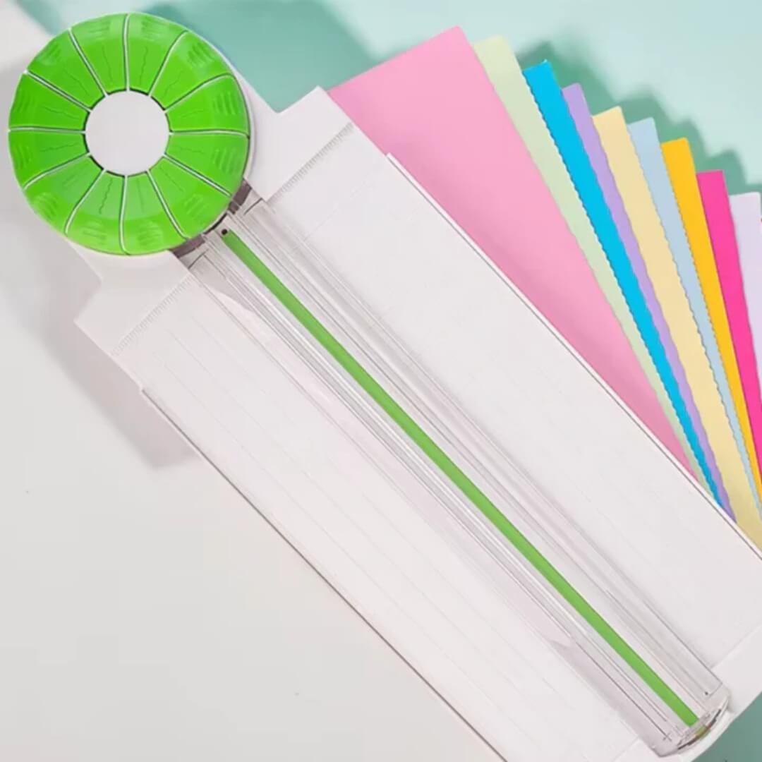 SlicePro™ 12-in-1 Paper Cutter — Master Every Cut with Perfect Precision and Creative Freedom