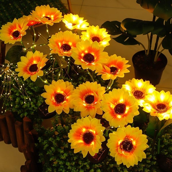 RamaraSun™ Solar Sunflowers — Illuminate Your Nights with Effortless, Enchanting Garden Magic