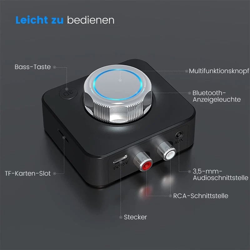 Wireless Sound Experience with Deep Bass and Musical Freedom