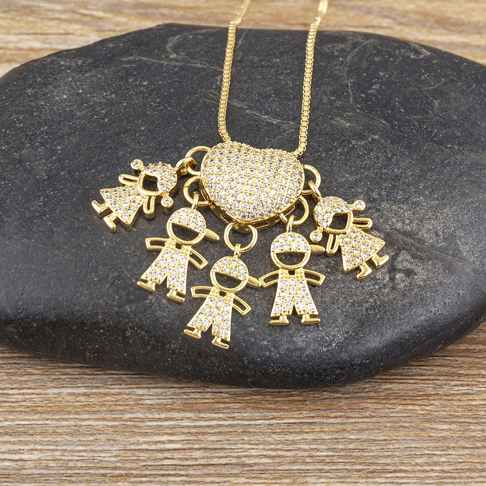 CelestaRay™ Necklace — Carry Your Children’s Love as a Radiant, Everlasting Embrace