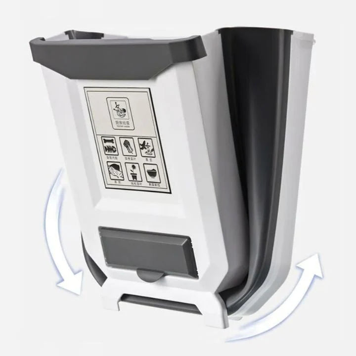 Collapsible Countertop Kitchen Trash Bin