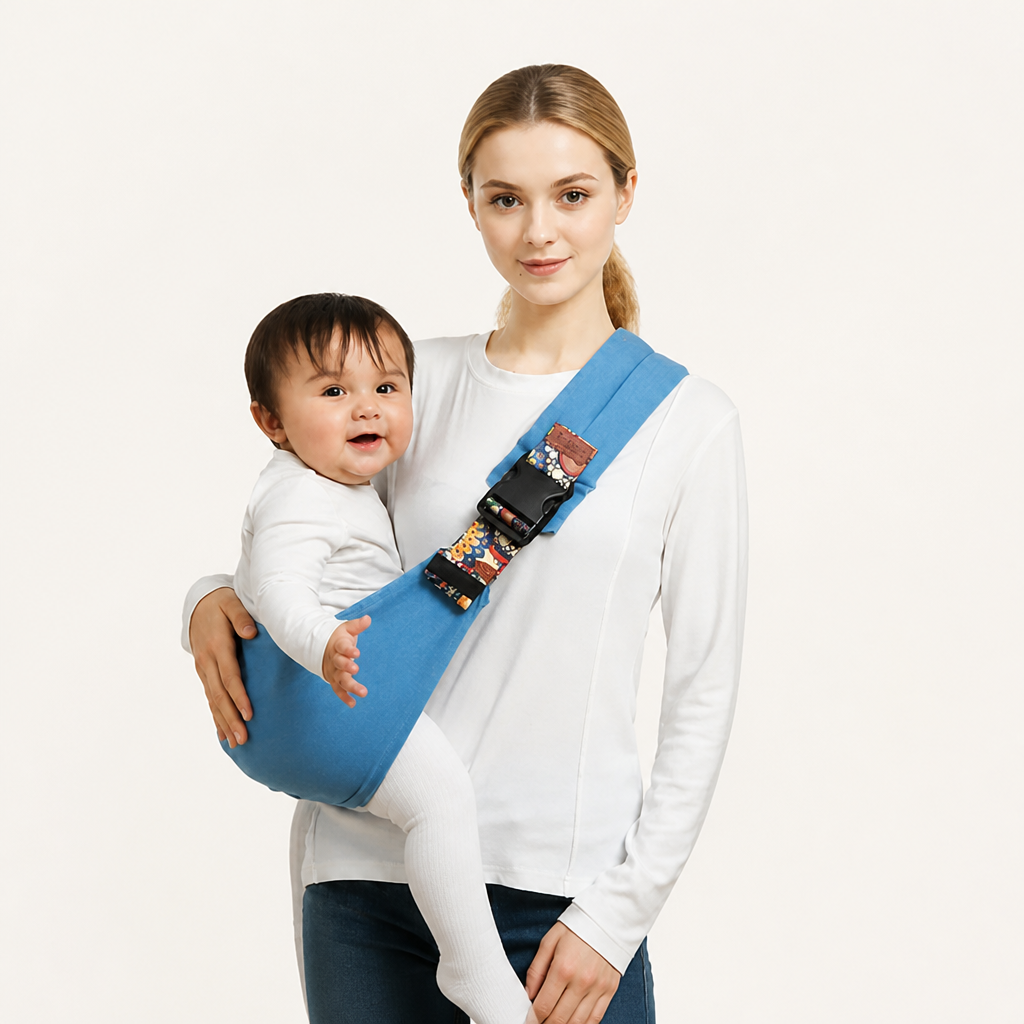 GlideNest™ BabySling — Feel the Joy of Hands-Free, Hug-Like Comfort Every Step of the Way