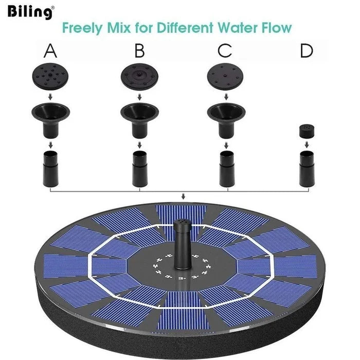 AquaLuxe™ Solar Fountain — Transform Your Garden into a Serene Wildlife Oasis Instantly