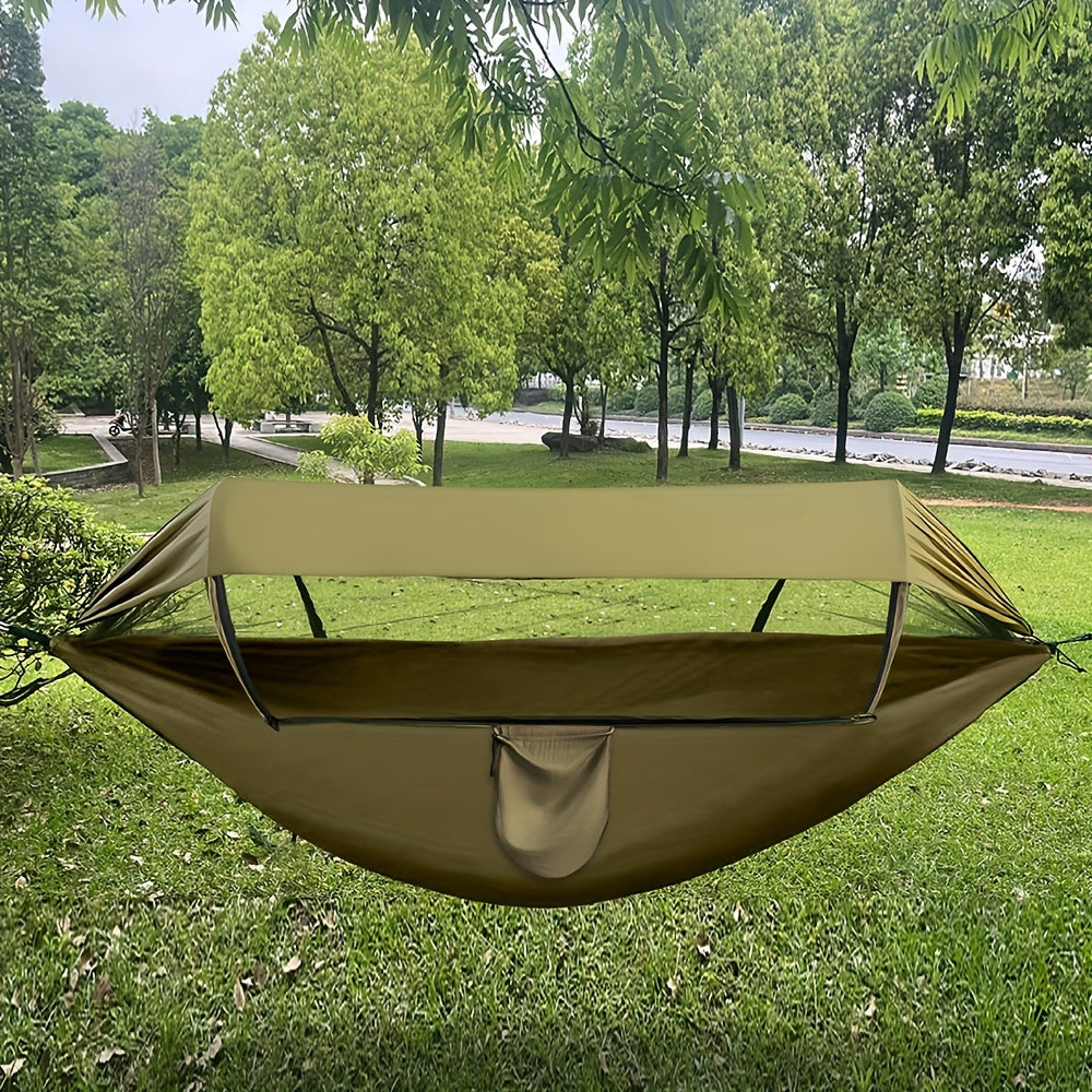 Outdoor Hammock with Mosquito Net and Sun Protection