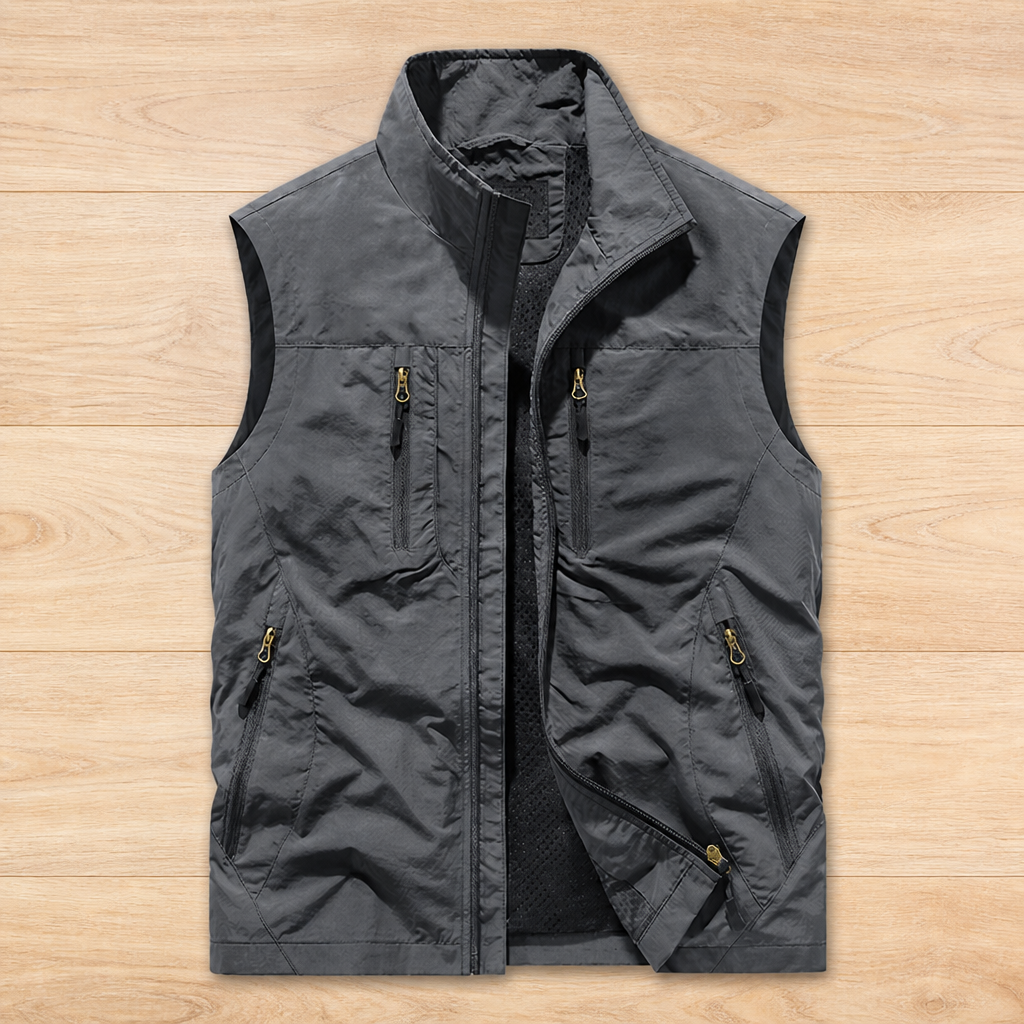TitanShield™ Oversized Sleeveless Jacket — Own Every Moment with Unmatched Warmth and Secure Freedom