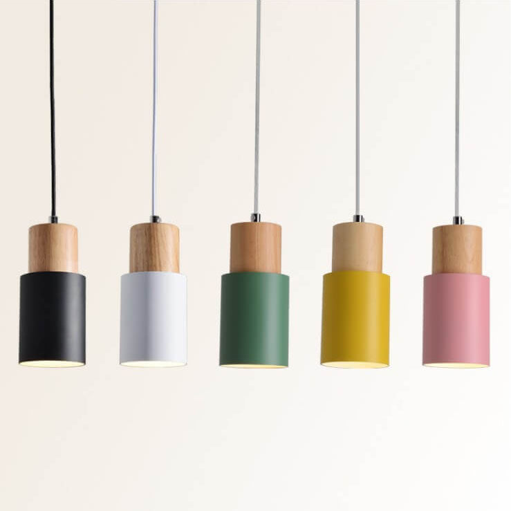 Contemporary Metal Hanging Light Fixture