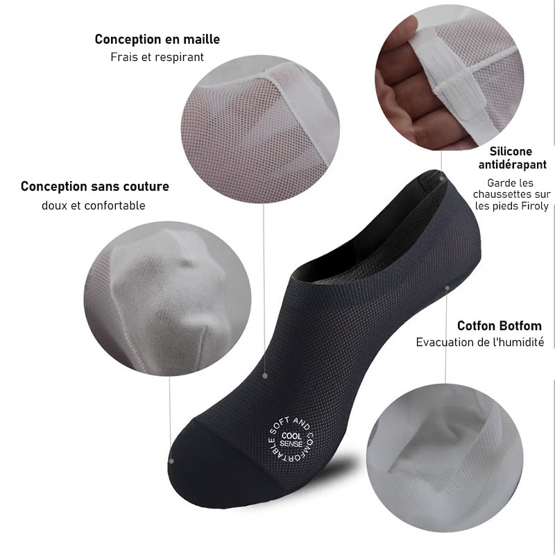 Invisible Non-Slip Socks – BareStep Grip