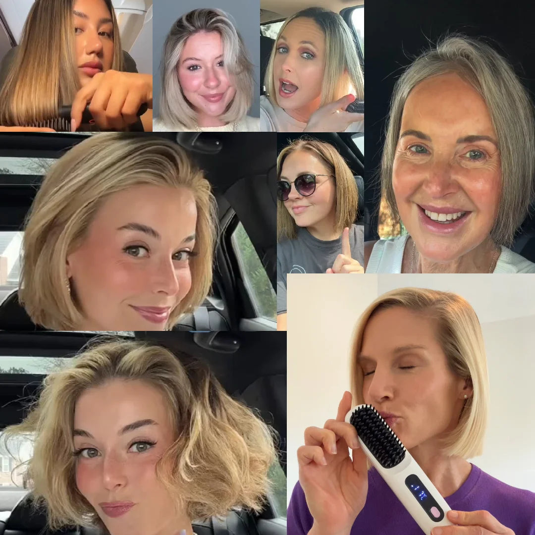 Styling Brush for Short Hair and Bangs - Thermal Design