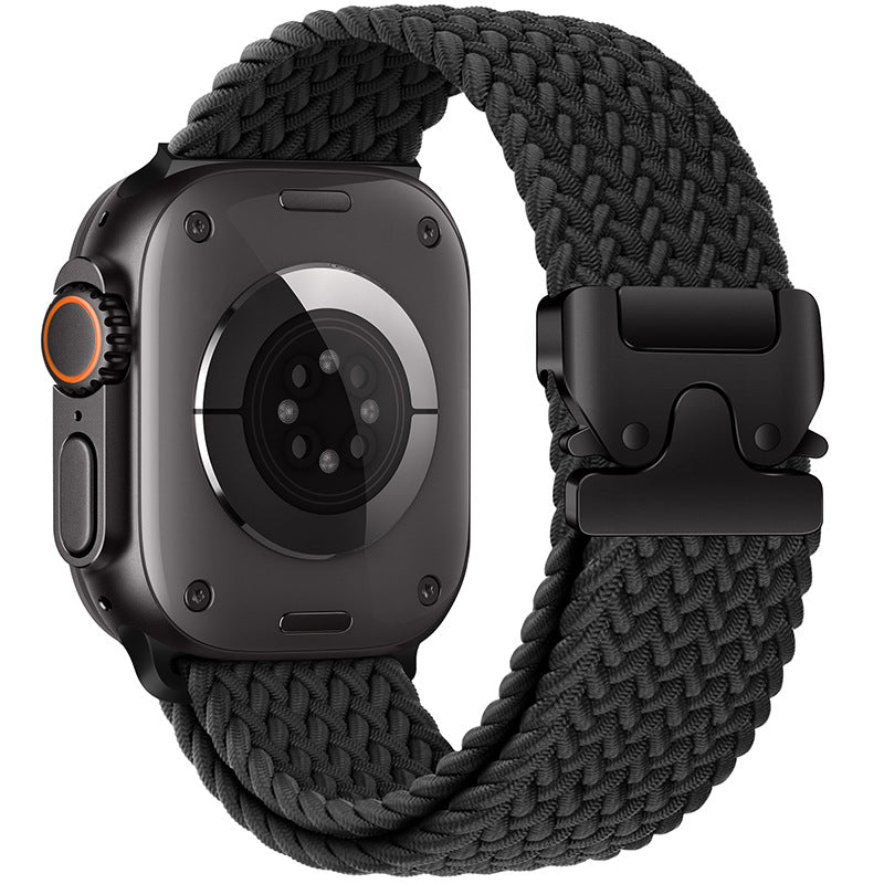 Braided Nylon Strap for Contemporary Smartwatch Designs