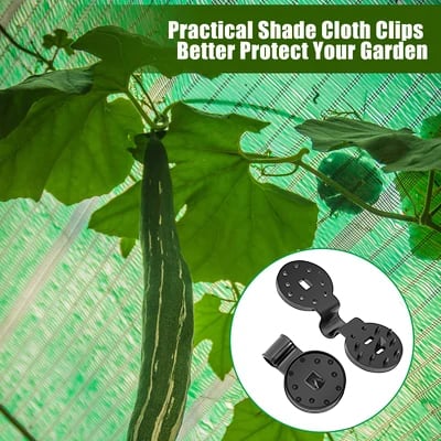 Net Clips for Secure Hold - Weatherproof and Wind Resistant