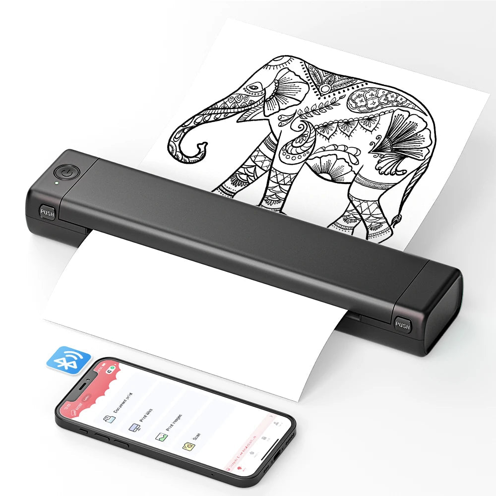 SwiftPrint™ Mini — Print Anywhere Instantly with Zero Mess and Total Freedom