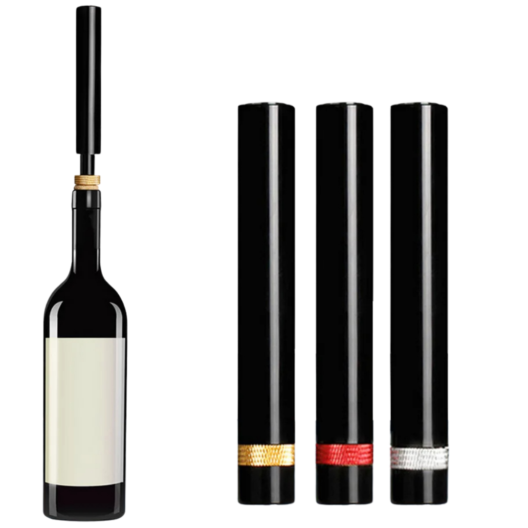 Wine Bottle Opener with Air Pressure – Fast Cork Extractor for Home Use