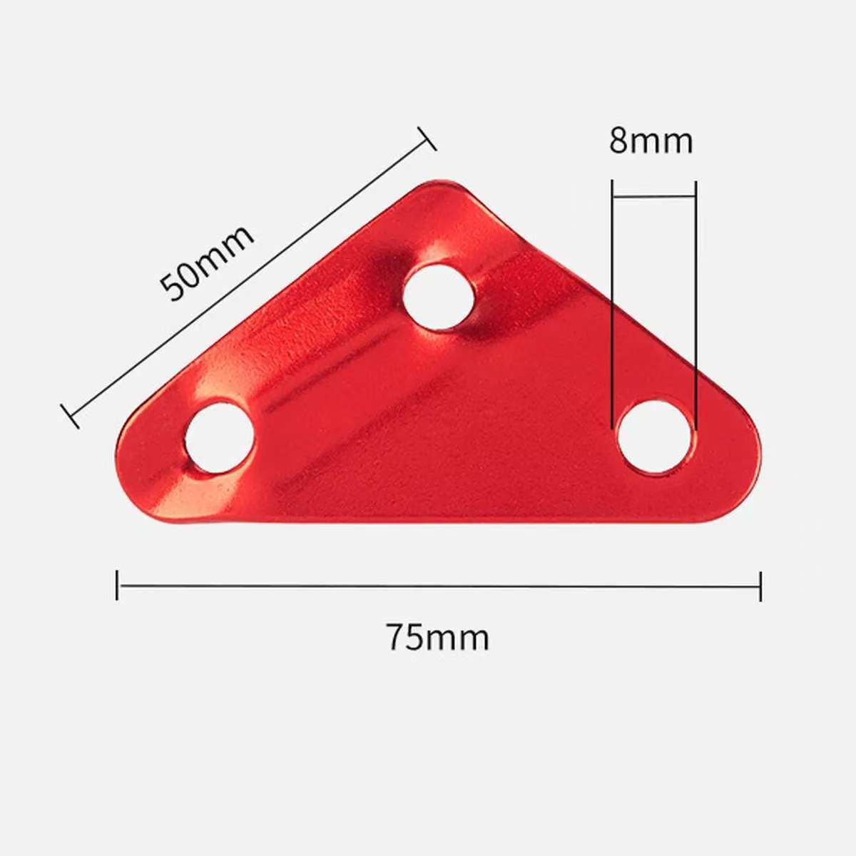 12-Pack Triangle Tensioners for Aluminum Rope