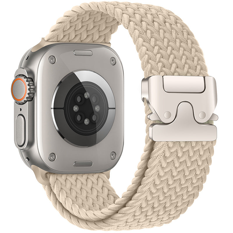 Braided Nylon Strap for Contemporary Smartwatch Designs