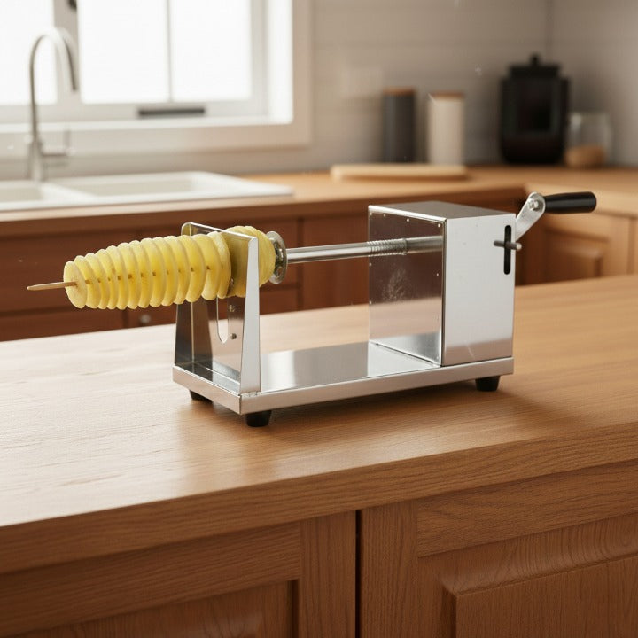 Spiral Vegetable Slicer - Create Artistic Masterpieces in Seconds!