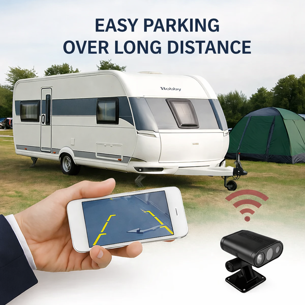 Clear View Reverse Driving Aid for Stress-Free Maneuvering