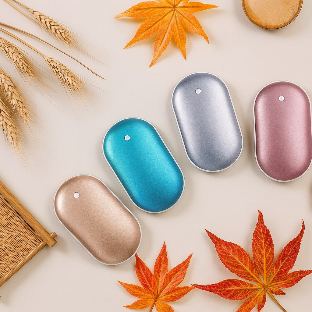 Pocket Heater | Electric Hand Warmer with Power Bank | 3 Heating Settings | HandHimmel