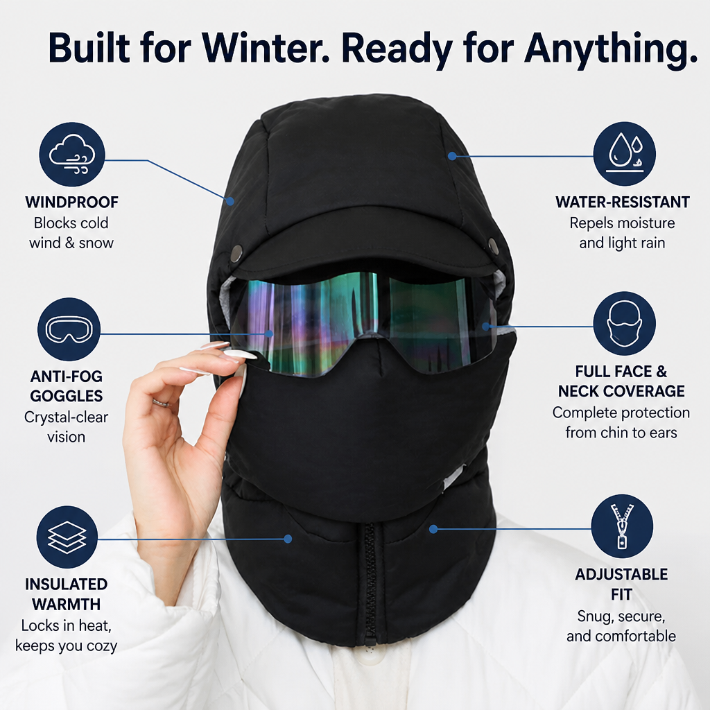 FrostGuard™ — Unstoppable Warmth and Crystal-Clear Vision to Conquer Winter’s Worst