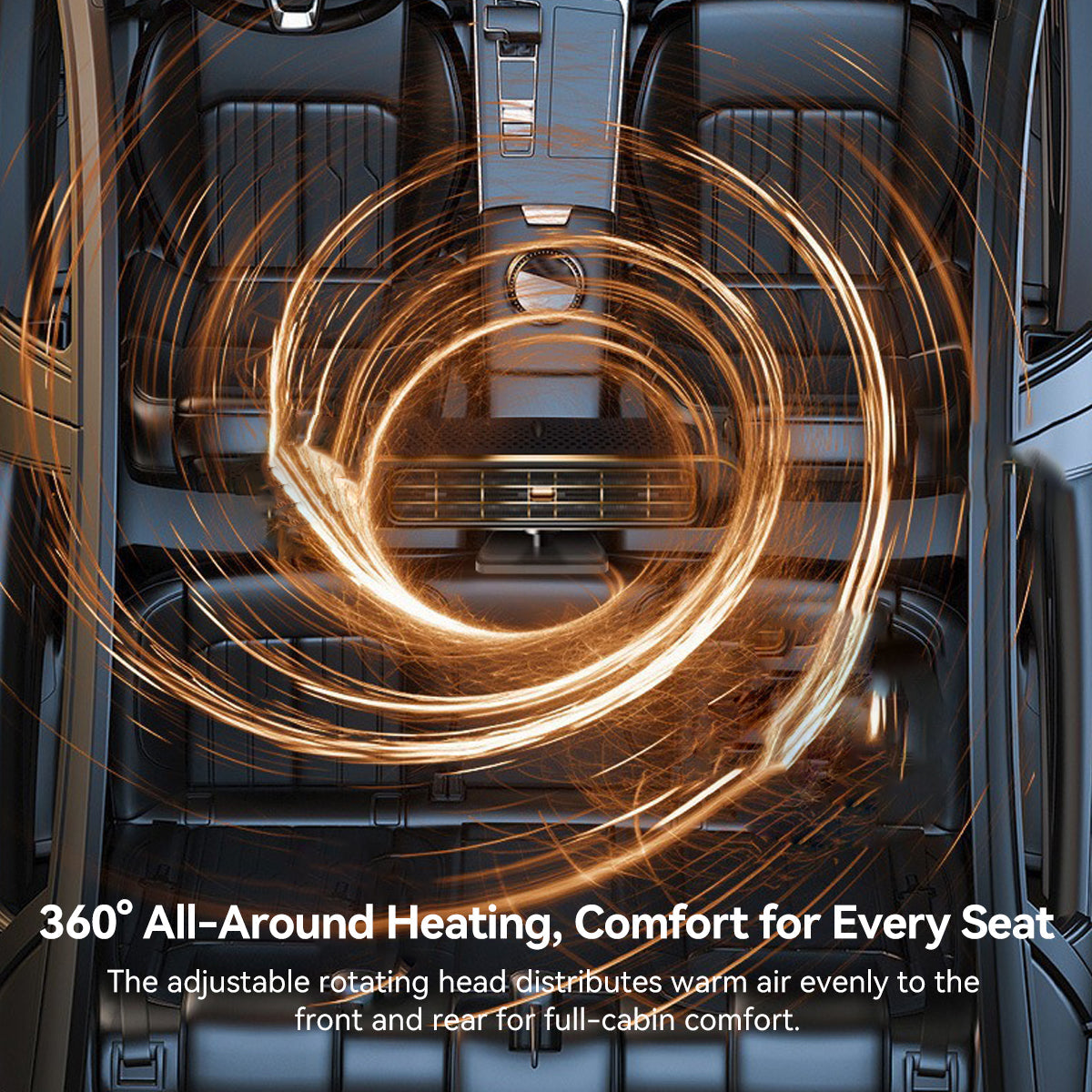 Portable 12V Car Heater and Defroster
