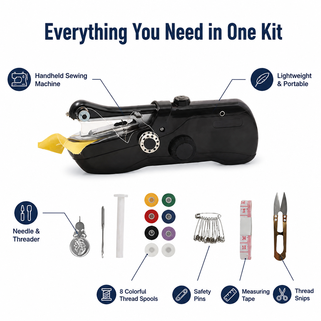 SewSwift™ — Unleash Your Creativity Anywhere with Effortless, Precise Stitching